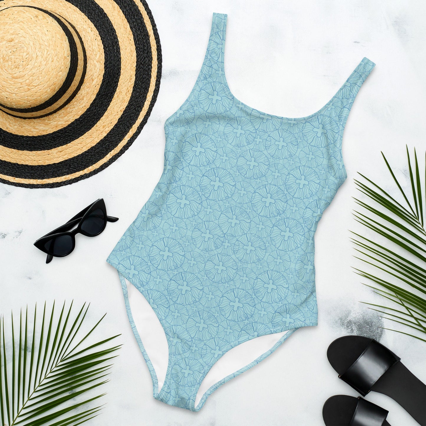 Jellyfish One-Piece Swimsuit