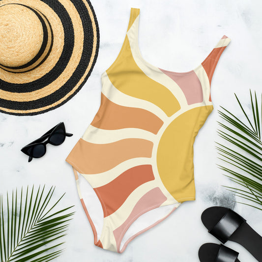 Sunburst One-Piece Swimsuit