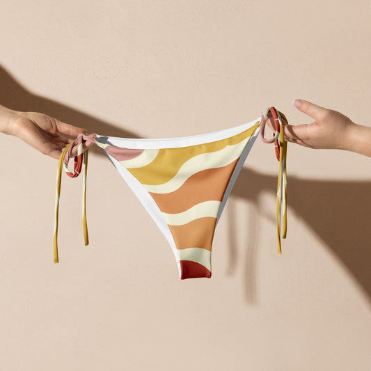 Retro Sunburst Bikini Bottom