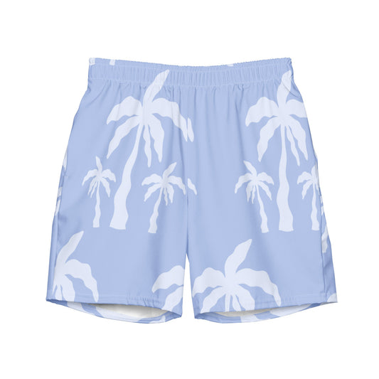 Purple Palm Men&#39;s swim trunks