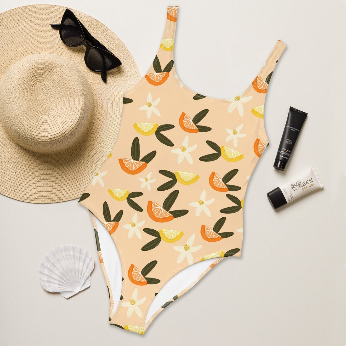 Citrus One-Piece Swimsuit