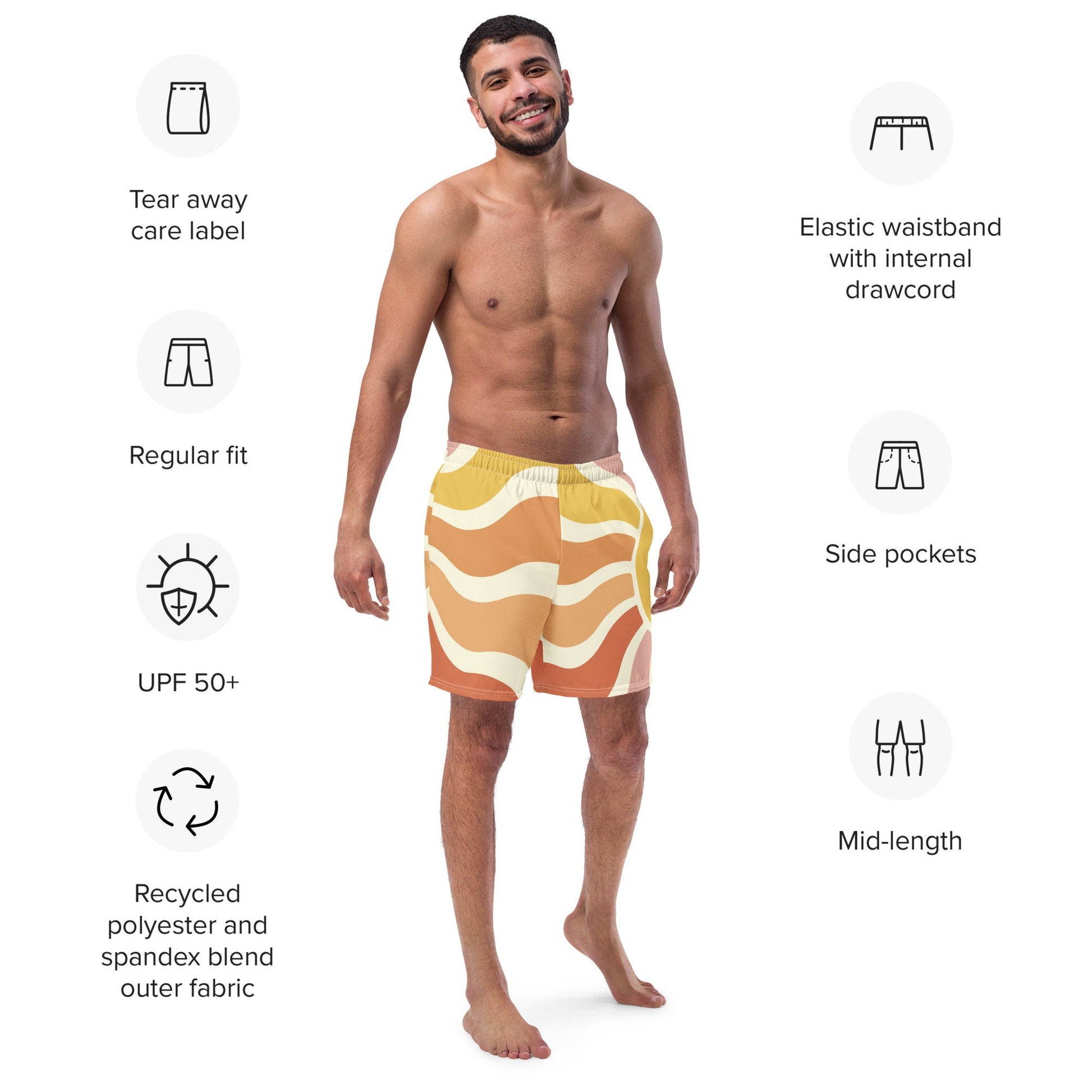 Sunburst Men&#39;s swim trunks