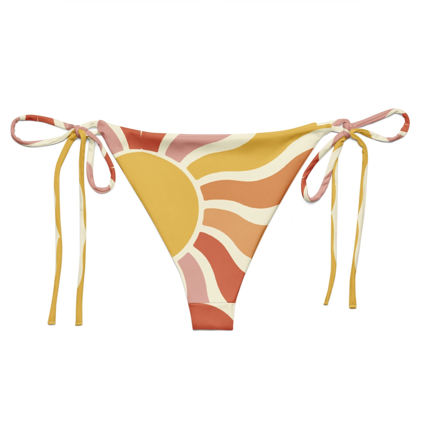 Retro Sunburst Bikini Bottom